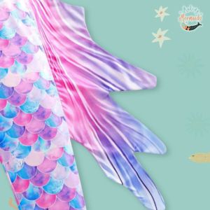 Mermaid scale leggings with side fins