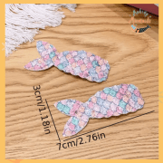 2pcs Mermaid hairclips sequins for hair