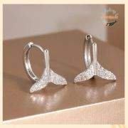 Mermaid Tail Hoop Earrings for Women