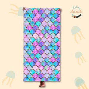 Mermaid Scale Quick Drying Towel