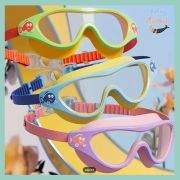 Fun Cartoon Fish Print Kids Swim Goggles