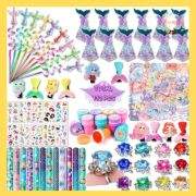 132pc Mermaid themed party pack for 12