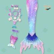 6pc Magical Mermaid Cosplay Outfit