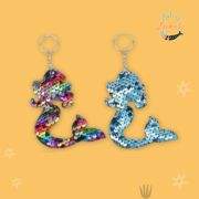 Ocean Glitter Keychains