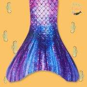 1pc Sparkly Violet Mermaid Tail