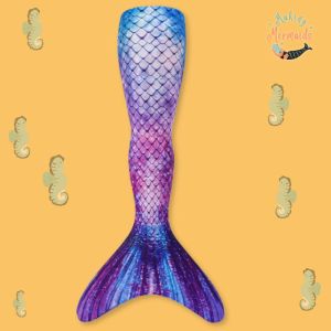 1pc Sparkly Violet Mermaid Tail