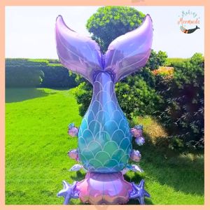 Giant mermaid tail aluminum foil balloon