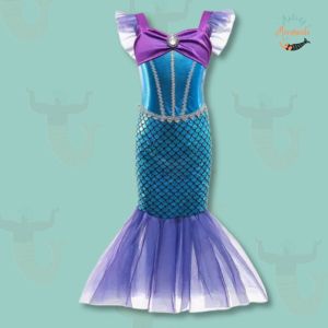 Girls’ Enchanting Mermaid Princess Dress