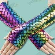 Women’s Mermaid Fingerless Gloves