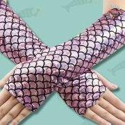 Women’s Mermaid Fingerless Gloves