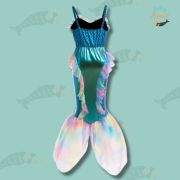 Rainbow Mermaid Princess Dress