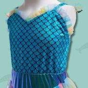 Rainbow Mermaid Princess Dress