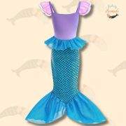 Girls’ Enchanting Sleeveless Mermaid Gown