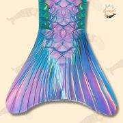 1pc Dazzling Fish Scales Pattern Mermaid Tail