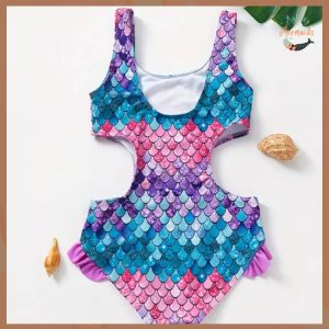 Stylish Mermaid One Piece Swimsuit